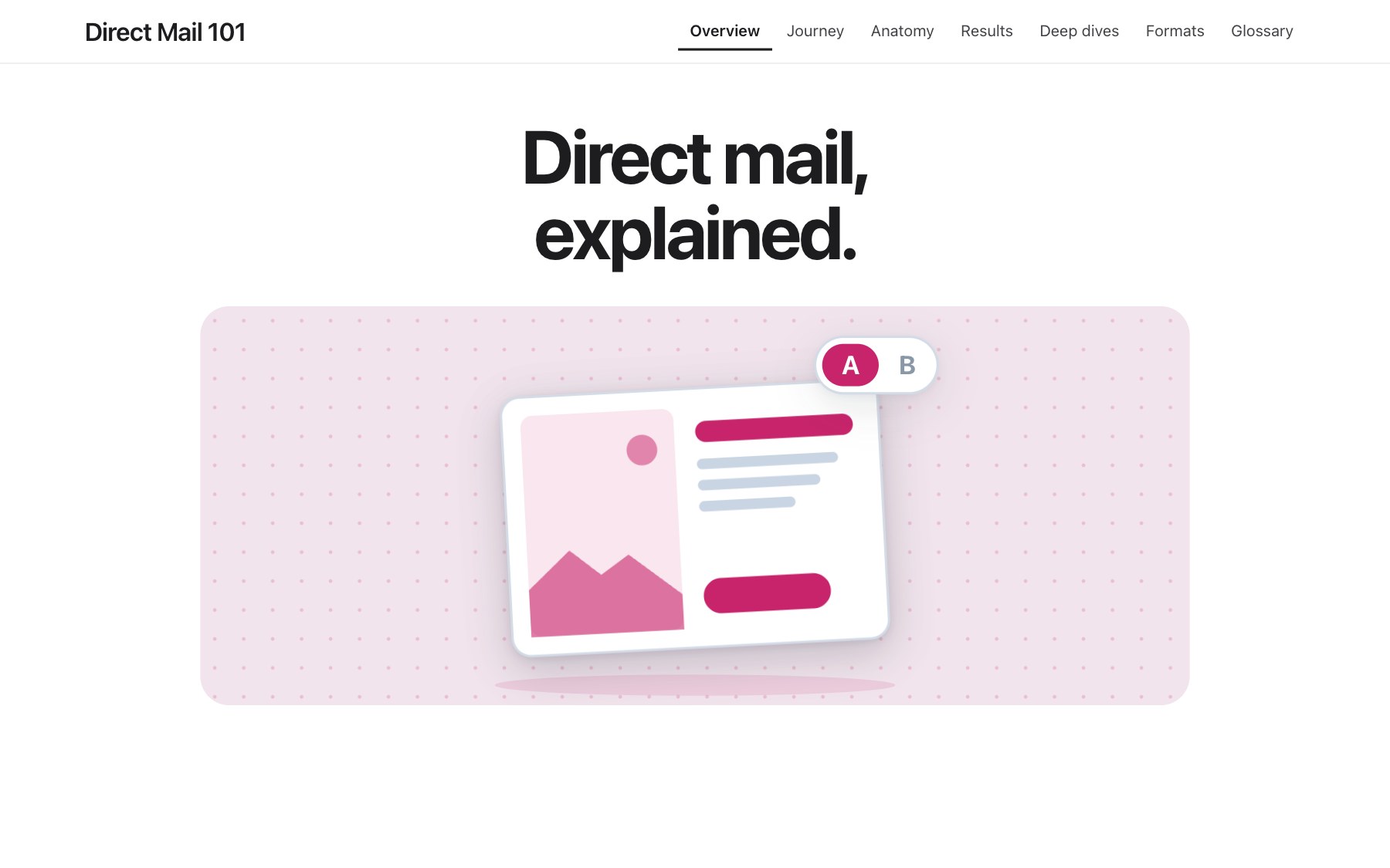 Direct Mail 101: direct mail explained, an educational overview